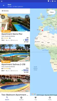 Holidu - Vacation rentals android App screenshot 1